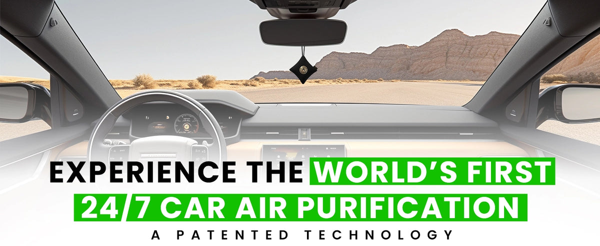 GOODAIR 3.0 Premium Non-electric Car Air Purifier | Super Black
