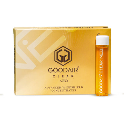 GOODAIR Clear Neo | Advanced Windshield Enhancer Concentrates for Cars | 6 Refills | No harmful Chemicals & Chlorine Bleach | Minimal Foam