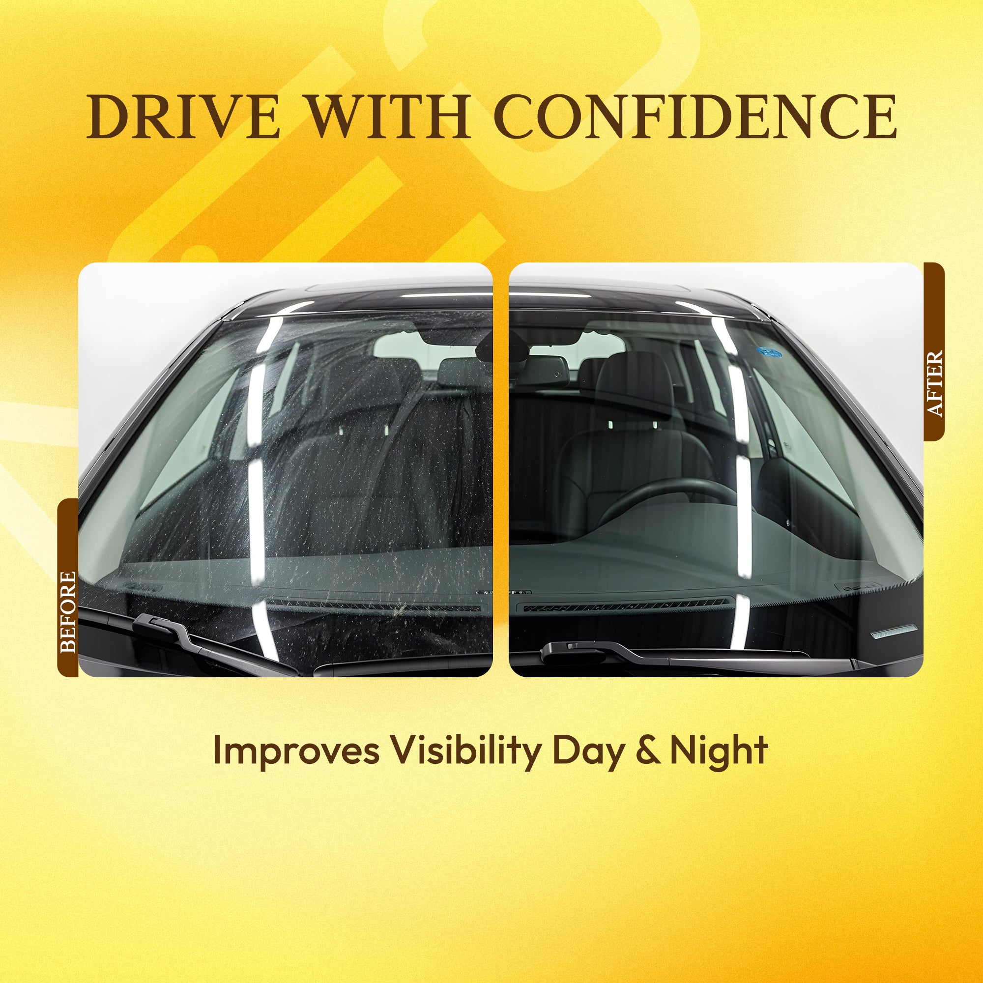 GOODAIR Clear Neo | Advanced Windshield Enhancer Concentrates for Cars | 6 Refills | No harmful Chemicals & Chlorine Bleach | Minimal Foam