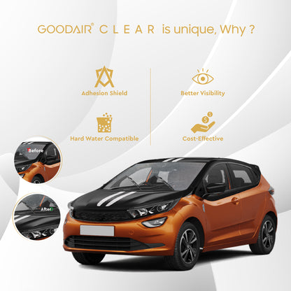 GOODAIR Clear Car Windshield Enhancer | Classic | 12 Tablets for Long-Lasting Crystal Visibility