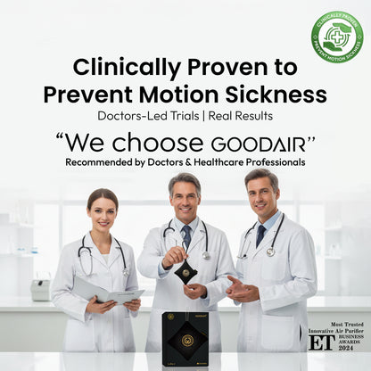GOODAIR 2.0 Premium Non-electric Car Air Purifier | Super Black